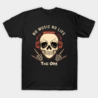 No music no life the orb T-Shirt